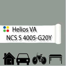 NCS S 4005-G20Y антикорозійна матова грунт-емаль (вініл-акрилова) HELIOS VA - 1л