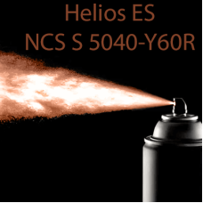 NCS S 5040-Y60R аерозольна глянцева 1К швидкосохнуча антикорозійна емаль Helios ES - 400мл
