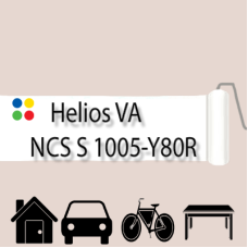NCS S 1005-Y80R антикорозійна матова грунт-емаль (вініл-акрилова) HELIOS VA - 1л