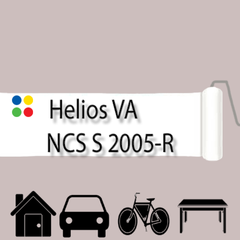 NCS S 2005-R аерозольна антикорозійна матова грунт-емаль (вініл-акрилова) HELIOS VA - 400м