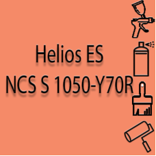 NCS S 1050-Y70R глянцева 1К швидкосохнуча антикорозійна емаль Helios ES - 1л