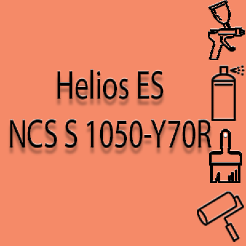 NCS S 1050-Y70R глянцева 1К швидкосохнуча антикорозійна емаль Helios ES - 1л NCS S 1050-Y70R глянцева 1К швидкосохнуча антикорозійна емаль Helios ES - 1л