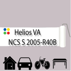 NCS S 2005-R40B антикорозійна матова грунт-емаль (вініл-акрилова) HELIOS VA - 1л
