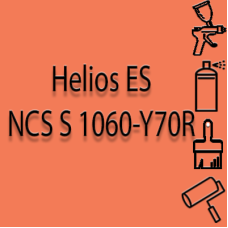 NCS S 1060-Y70R глянцева 1К швидкосохнуча антикорозійна емаль Helios ES - 1л