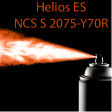 NCS S 2075-Y70R аерозольна глянцева 1К швидкосохнуча антикорозійна емаль Helios ES - 400мл