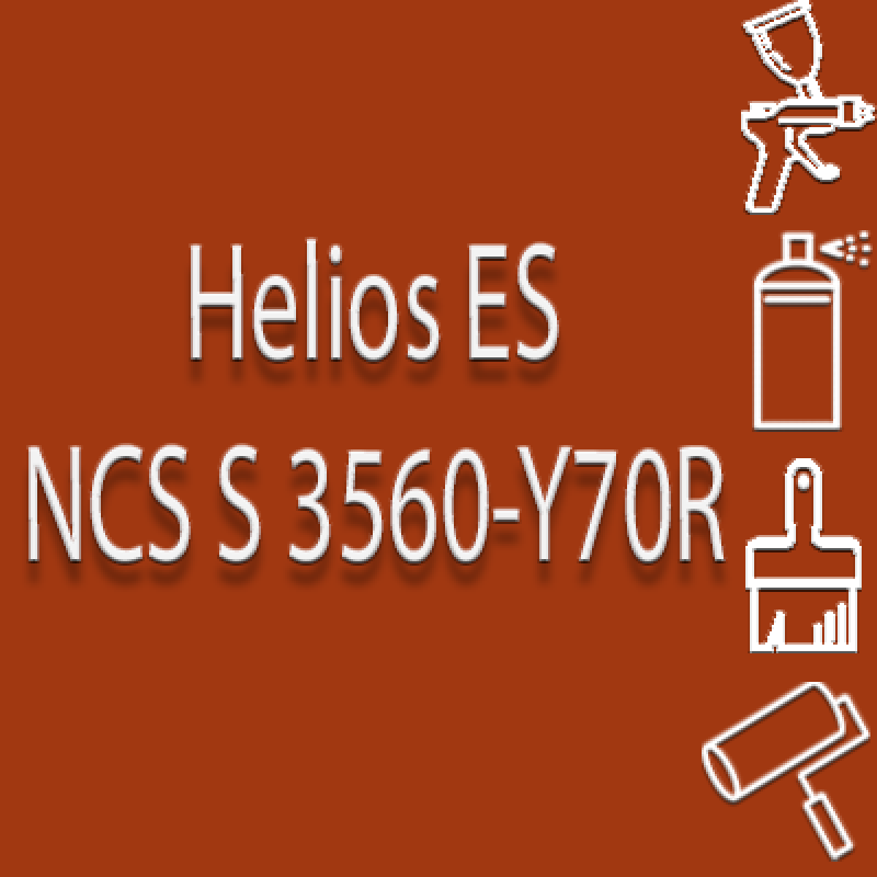 NCS S 3560-Y70R глянцева 1К швидкосохнуча антикорозійна емаль Helios ES - 1л NCS S 3560-Y70R глянцева 1К швидкосохнуча антикорозійна емаль Helios ES - 1л