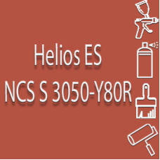 NCS S 3050-Y80R глянцева 1К швидкосохнуча антикорозійна емаль Helios ES - 1л
