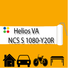 NCS S 1080-Y20R антикорозійна матова грунт-емаль (вініл-акрилова) HELIOS VA - 1л