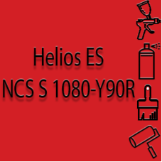 NCS S 1080-Y90R антикорозійна матова грунт-емаль (вініл-акрилова) HELIOS VA - 1л