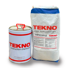 Гідроізоляція проникаюча, еластична полімерцементна Teknomer 200 EX Crystallized - 35кг