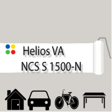 NCS S 1500-N антикорозійна матова грунт-емаль (вініл-акрилова) HELIOS VA - 1л