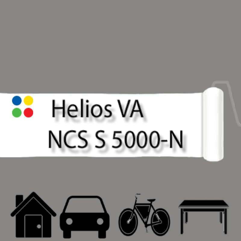 NCS S 5000-N антикорозійна матова грунт-емаль (вініл-акрилова) HELIOS VA - 1л
