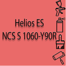 NCS S 1060-Y90R глянцева 1К швидкосохнуча антикорозійна емаль Helios ES - 1л