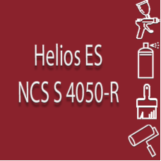 NCS S 4050-R глянцева 1К швидкосохнуча антикорозійна емаль Helios ES - 1л