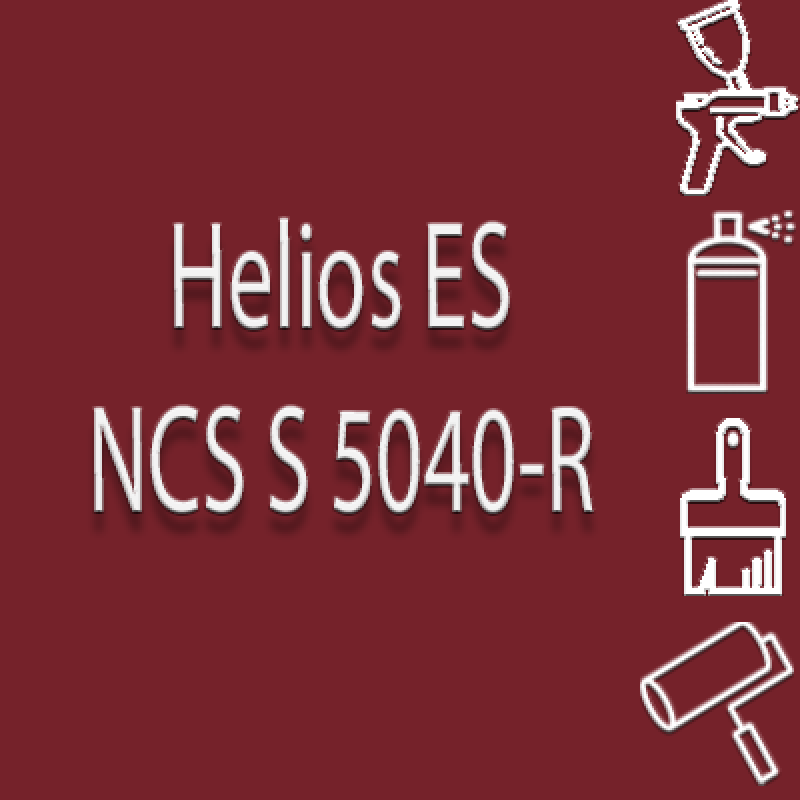 NCS S 5040-R глянцева 1К швидкосохнуча антикорозійна емаль Helios ES - 1л NCS S 5040-R глянцева 1К швидкосохнуча антикорозійна емаль Helios ES - 1л