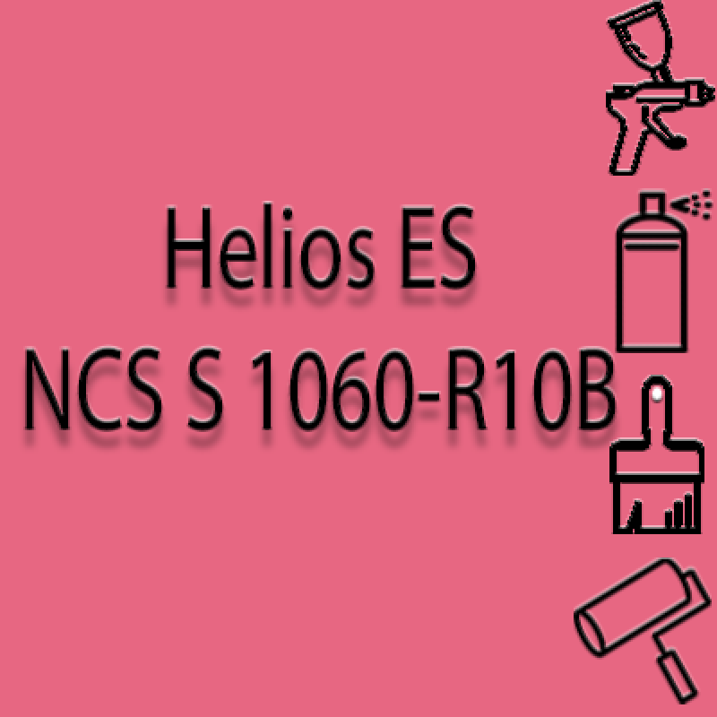 NCS S 1060-R10B глянцева 1К швидкосохнуча антикорозійна емаль Helios ES - 1л NCS S 1060-R10B глянцева 1К швидкосохнуча антикорозійна емаль Helios ES - 1л