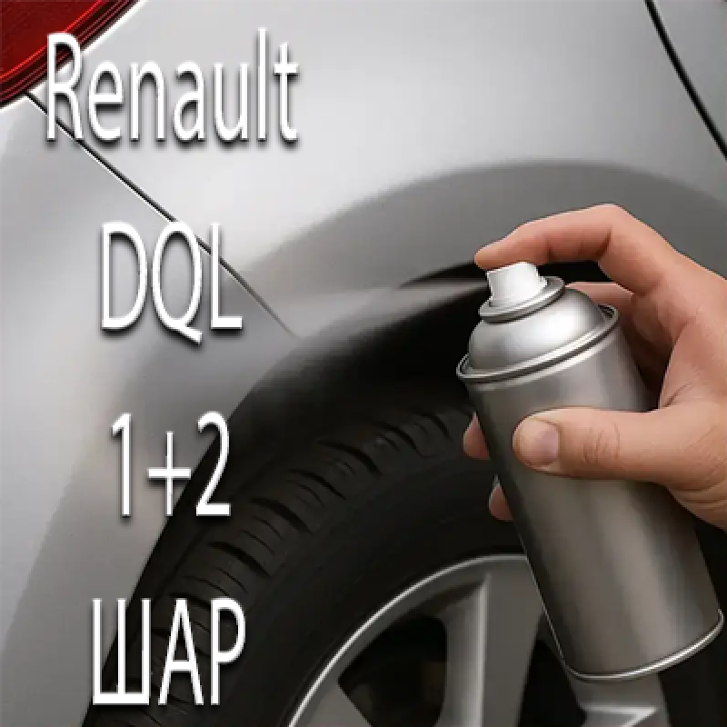 RENAULT DQL VERT POP PRL. аерозольна базова фарба ADI UPP - 800мл. Комплект 1+2 шар.