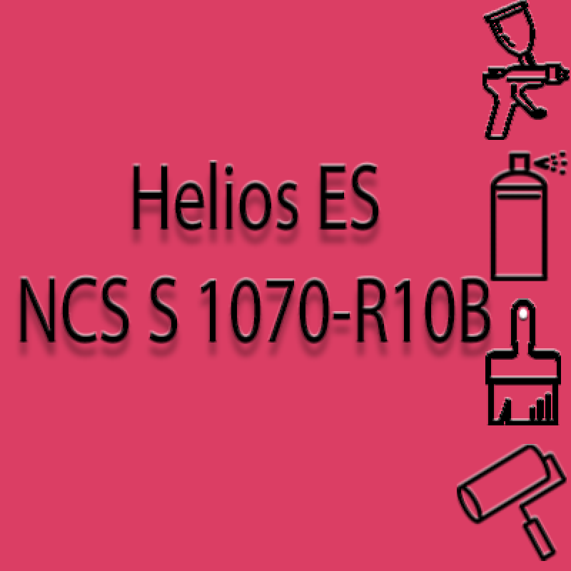 NCS S 1070-R10B глянцева 1К швидкосохнуча антикорозійна емаль Helios ES - 1л