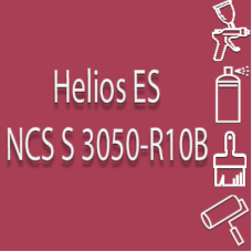 NCS S 3050-R10B глянцева 1К швидкосохнуча антикорозійна емаль Helios ES - 1л