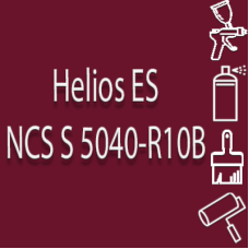 NCS S 5040-R10B глянцева 1К швидкосохнуча антикорозійна емаль Helios ES - 1л