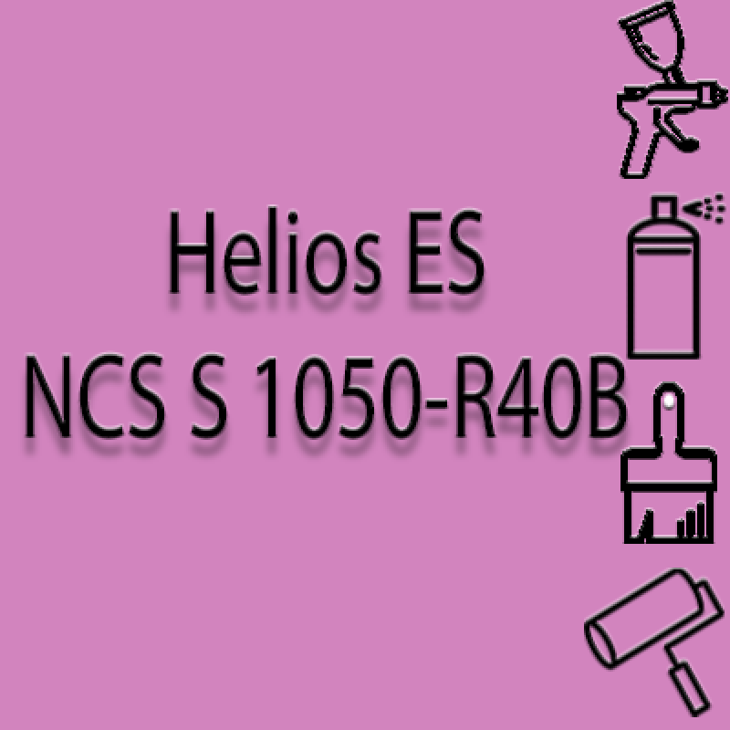NCS S 1050-R40B глянцева 1К швидкосохнуча антикорозійна емаль Helios ES - 1л NCS S 1050-R40B глянцева 1К швидкосохнуча антикорозійна емаль Helios ES - 1л