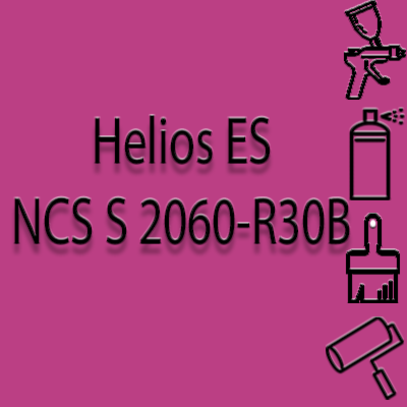 NCS S 2060-R30B глянцева 1К швидкосохнуча антикорозійна емаль Helios ES - 1л