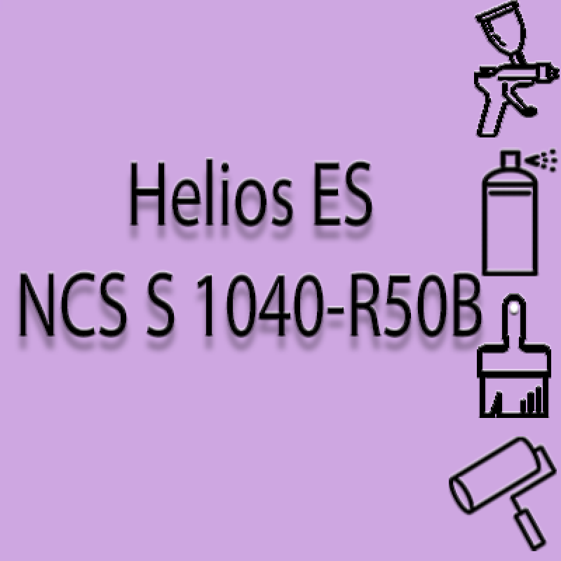 NCS S 1040-R50B глянцева 1К швидкосохнуча антикорозійна емаль Helios ES - 1л NCS S 1040-R50B глянцева 1К швидкосохнуча антикорозійна емаль Helios ES - 1л