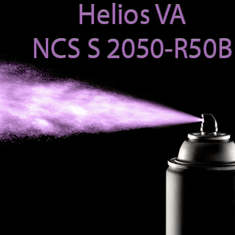 NCS S 2050-R50B аерозольна глянцева 1К швидкосохнуча антикорозійна емаль Helios ES - 400мл