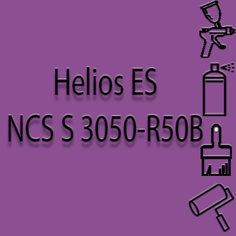 NCS S 3050-R50B глянцева 1К швидкосохнуча антикорозійна емаль Helios ES - 1л NCS S 3050-R50B глянцева 1К швидкосохнуча антикорозійна емаль Helios ES - 1л