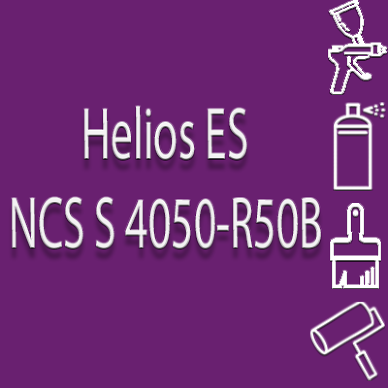 NCS S 4050-R50B глянцева 1К швидкосохнуча антикорозійна емаль Helios ES - 1л NCS S 4050-R50B глянцева 1К швидкосохнуча антикорозійна емаль Helios ES - 1л