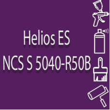 NCS S 5040-R50B глянцева 1К швидкосохнуча антикорозійна емаль Helios ES - 1л