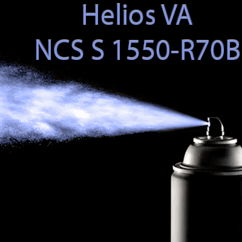 NCS S 1550-R70B аерозольна антикорозійна глянцева грунт-емаль (вініл-акрилова) HELIOS VA - 400м