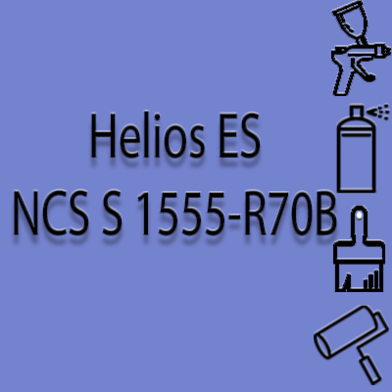 NCS S 1555-R70B глянцева 1К швидкосохнуча антикорозійна емаль Helios ES - 1л NCS S 1555-R70B глянцева 1К швидкосохнуча антикорозійна емаль Helios ES - 1л