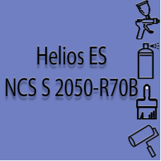 NCS S 2050-R70B глянцева 1К швидкосохнуча антикорозійна емаль Helios ES - 1л