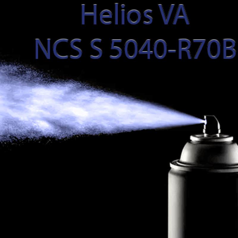 NCS S 5040-R70B аерозольна антикорозійна глянцева грунт-емаль (вініл-акрилова) HELIOS VA - 400м