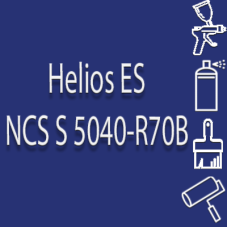 NCS S 5040-R70B глянцева 1К швидкосохнуча антикорозійна емаль Helios ES - 1л
