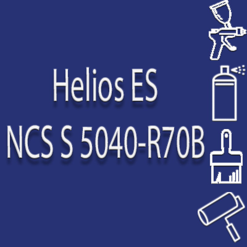 NCS S 5040-R70B глянцева 1К швидкосохнуча антикорозійна емаль Helios ES - 1л