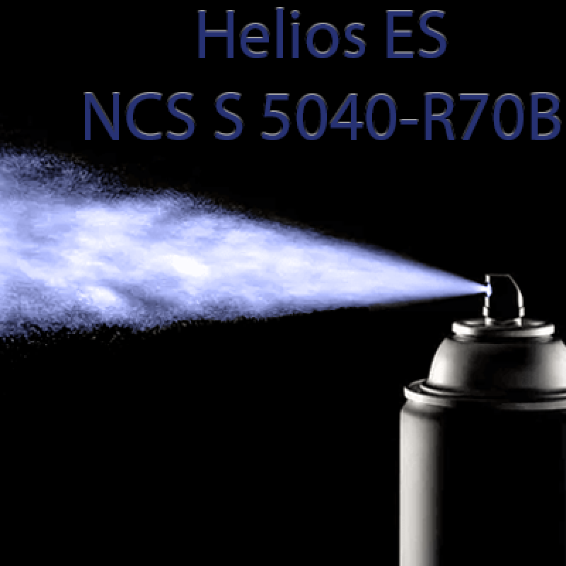 NCS S 5040-R70B аерозольна глянцева 1К швидкосохнуча антикорозійна емаль Helios ES - 400мл