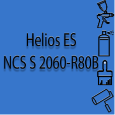 NCS S 2060-R80B глянцева 1К швидкосохнуча антикорозійна емаль Helios ES - 1л
