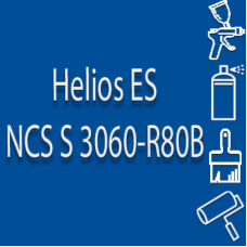 NCS S 3060-R80B глянцева 1К швидкосохнуча антикорозійна емаль Helios ES - 1л