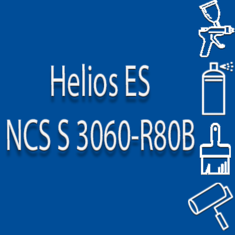 NCS S 3060-R80B глянцева 1К швидкосохнуча антикорозійна емаль Helios ES - 1л NCS S 3060-R80B глянцева 1К швидкосохнуча антикорозійна емаль Helios ES - 1л