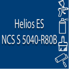 NCS S 5040-R80B глянцева 1К швидкосохнуча антикорозійна емаль Helios ES - 1л