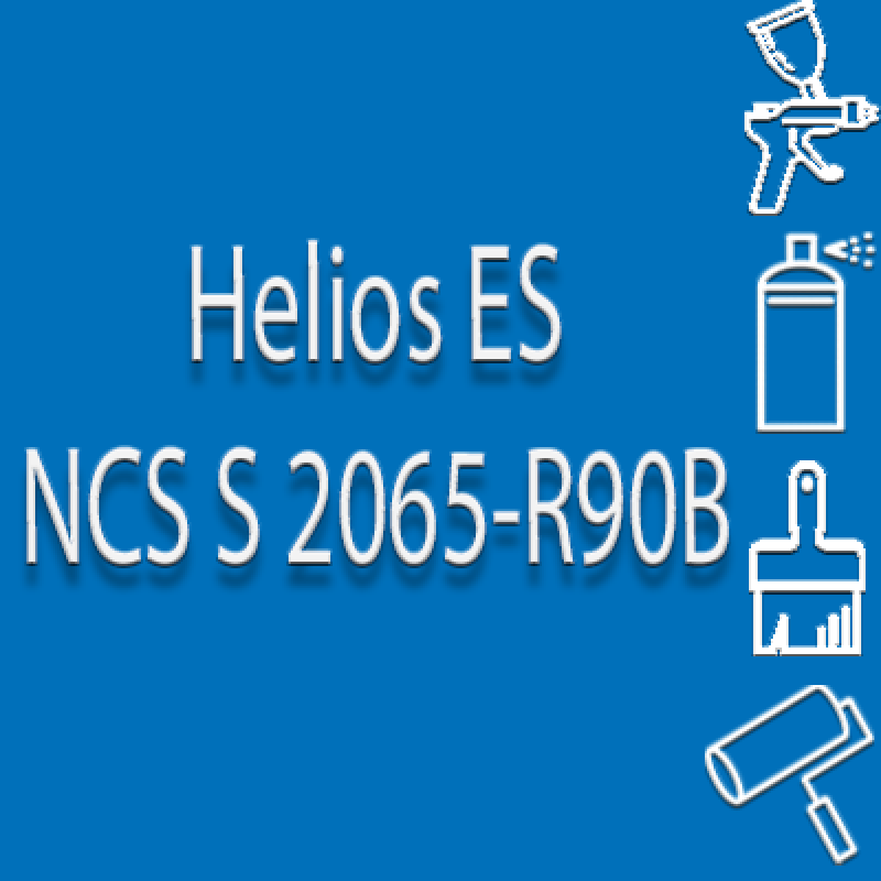 NCS S 2065-R90B глянцева 1К швидкосохнуча антикорозійна емаль Helios ES - 1л