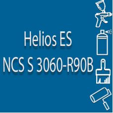 NCS S 3060-R90B глянцева 1К швидкосохнуча антикорозійна емаль Helios ES - 1л