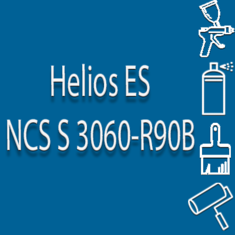 NCS S 3060-R90B глянцева 1К швидкосохнуча антикорозійна емаль Helios ES - 1л NCS S 3060-R90B глянцева 1К швидкосохнуча антикорозійна емаль Helios ES - 1л