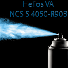NCS S 4050-R90B аерозольна антикорозійна глянцева грунт-емаль (вініл-акрилова) HELIOS VA - 400м