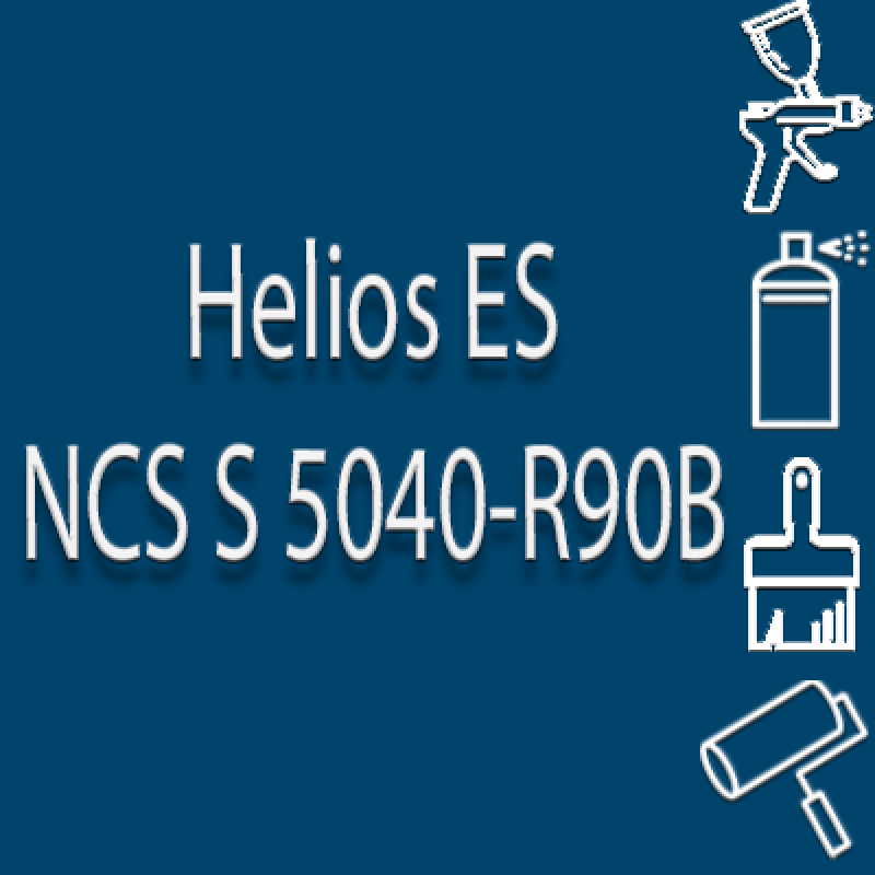 NCS S 5040-R90B глянцева 1К швидкосохнуча антикорозійна емаль Helios ES - 1л