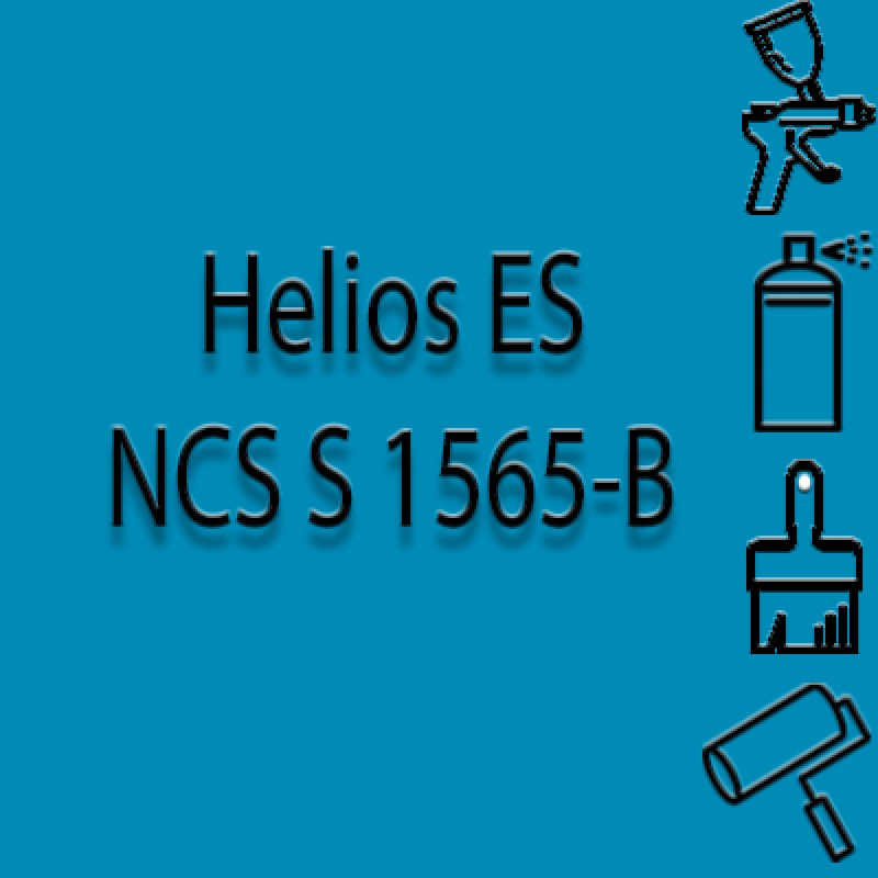 NCS S 1565-B глянцева 1К швидкосохнуча антикорозійна емаль Helios ES - 1л