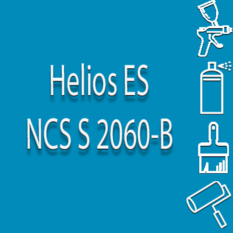 NCS S 2060-B глянцева 1К швидкосохнуча антикорозійна емаль Helios ES - 1л