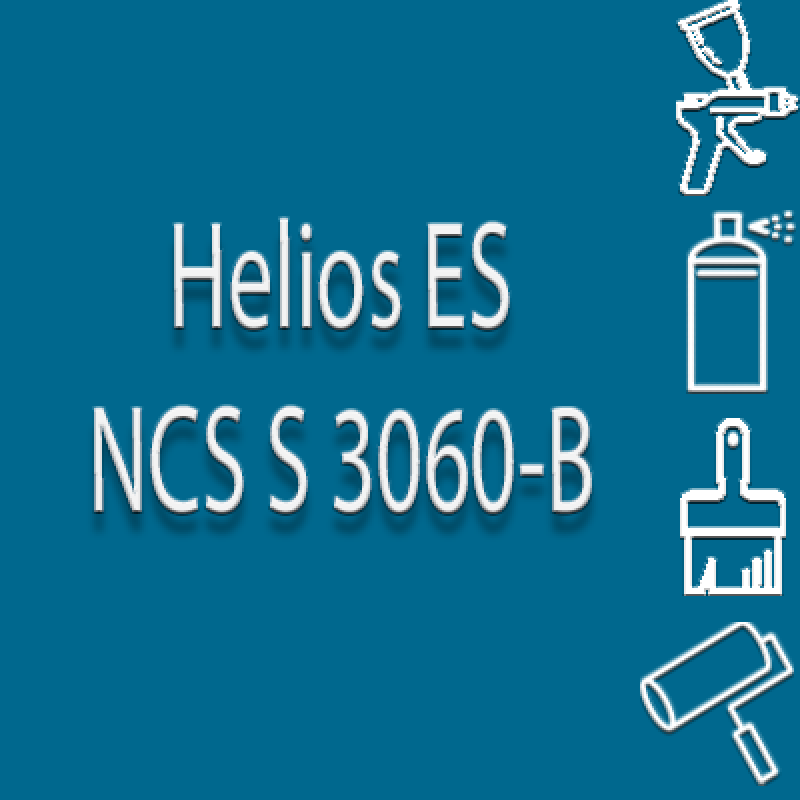 NCS S 3060-B глянцева 1К швидкосохнуча антикорозійна емаль Helios ES - 1л